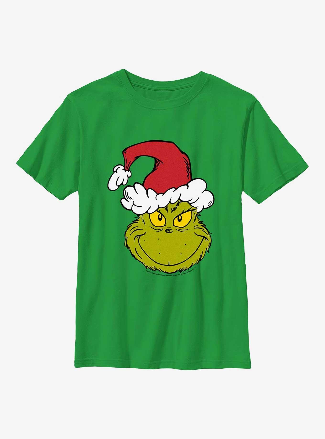 Dr Seuss Santa Youth T-Shirt, , hi-res