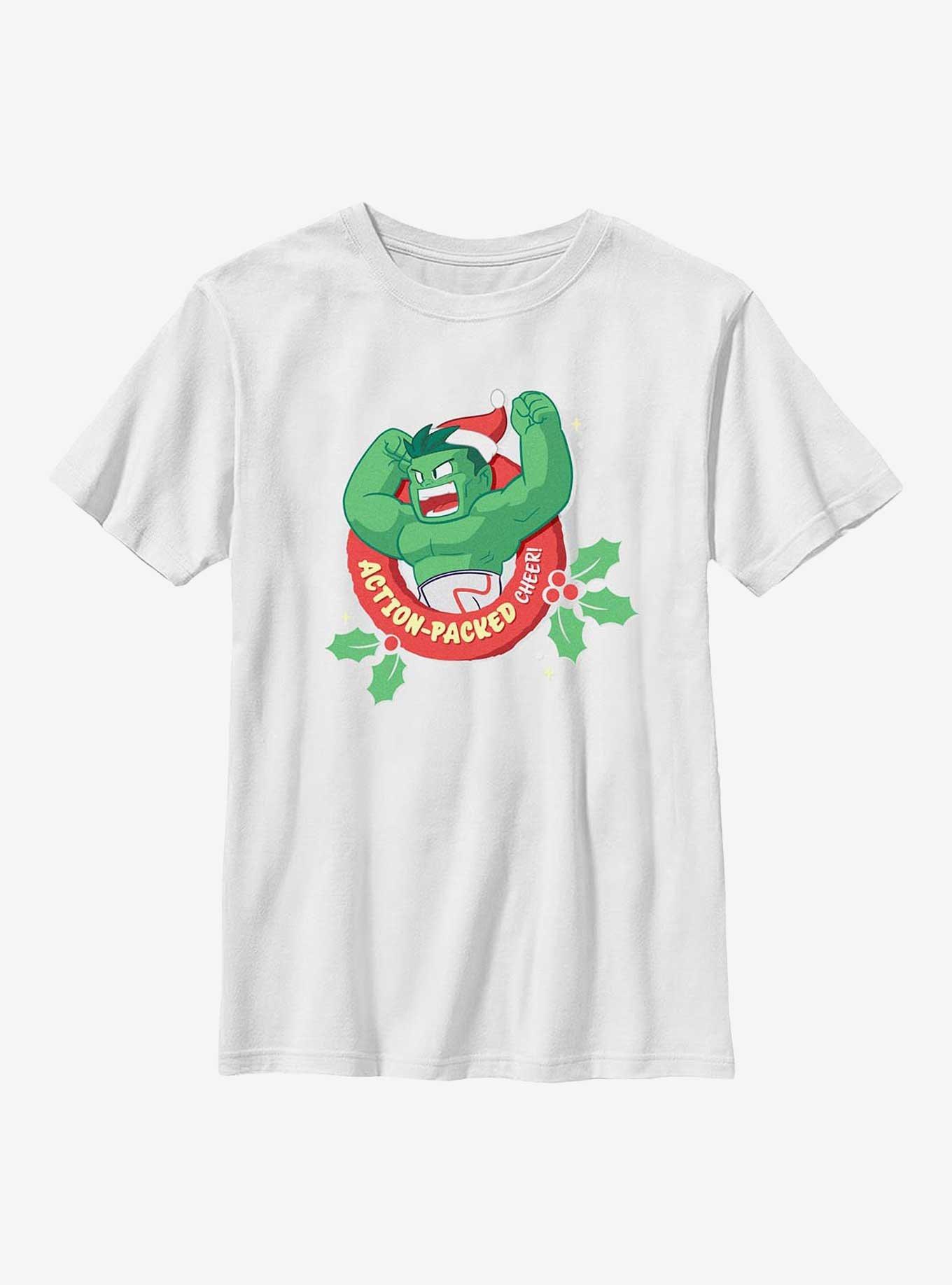 Marvel Action Packed Cheer Youth T-Shirt, , hi-res