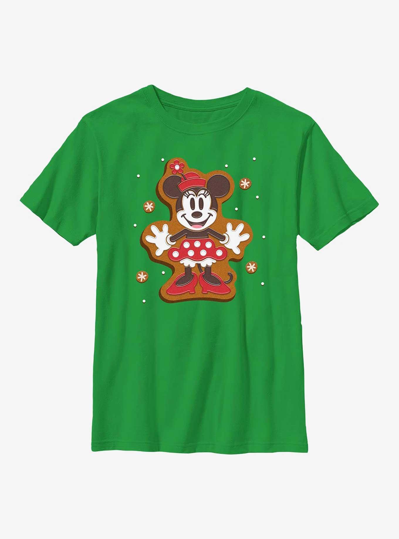Minnie Mouse Minnie Gingerbread Youth T-Shirt, , hi-res