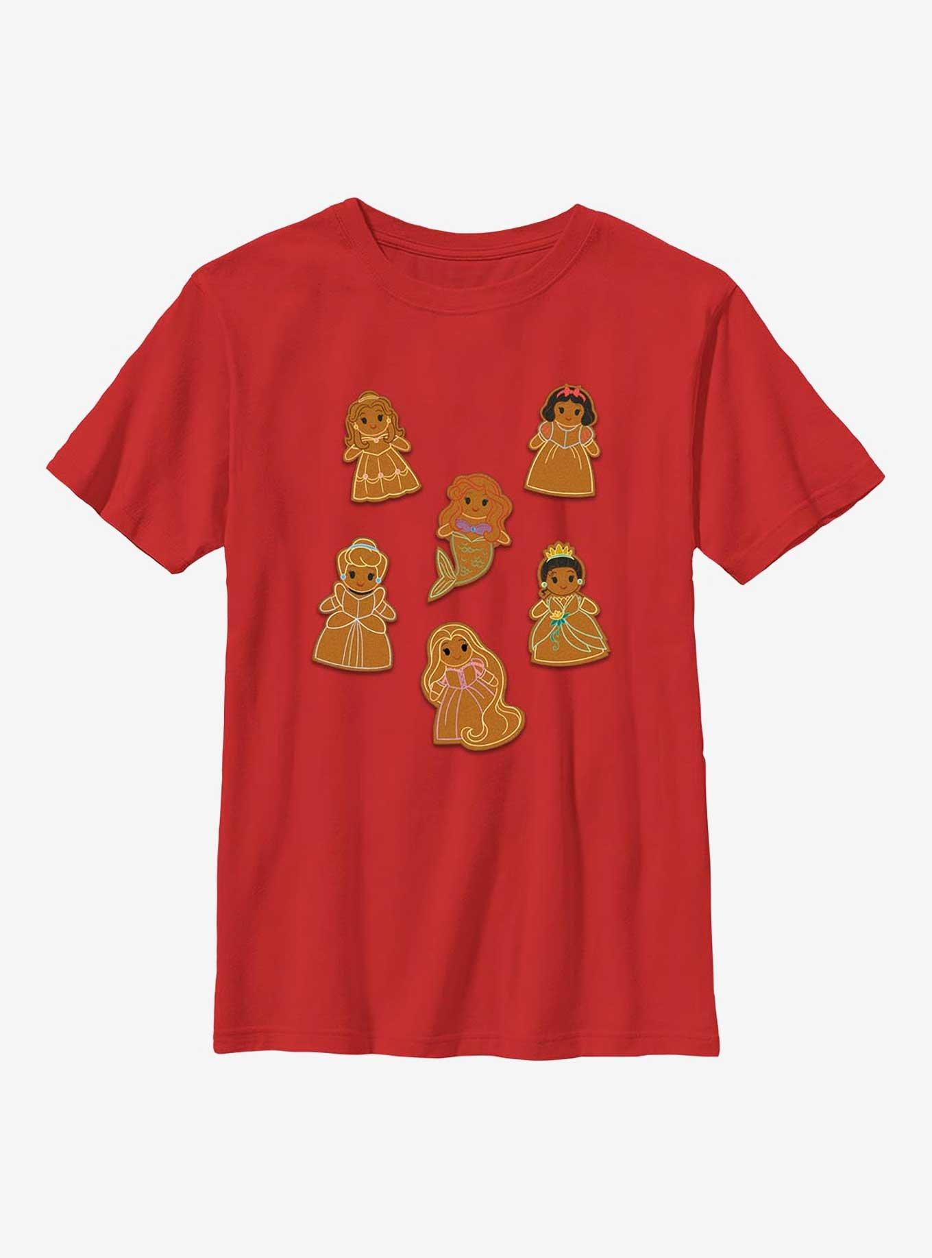 Disney Princesses Princess Gingerbread Youth T-Shirt, , hi-res