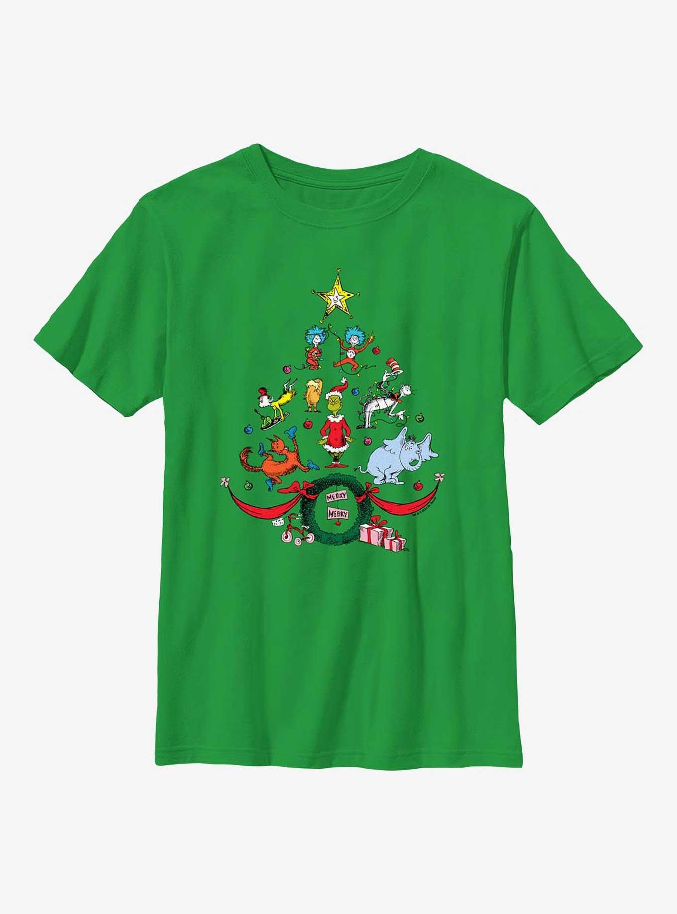 Dr Seuss Seuss Tree Youth T-Shirt, , hi-res