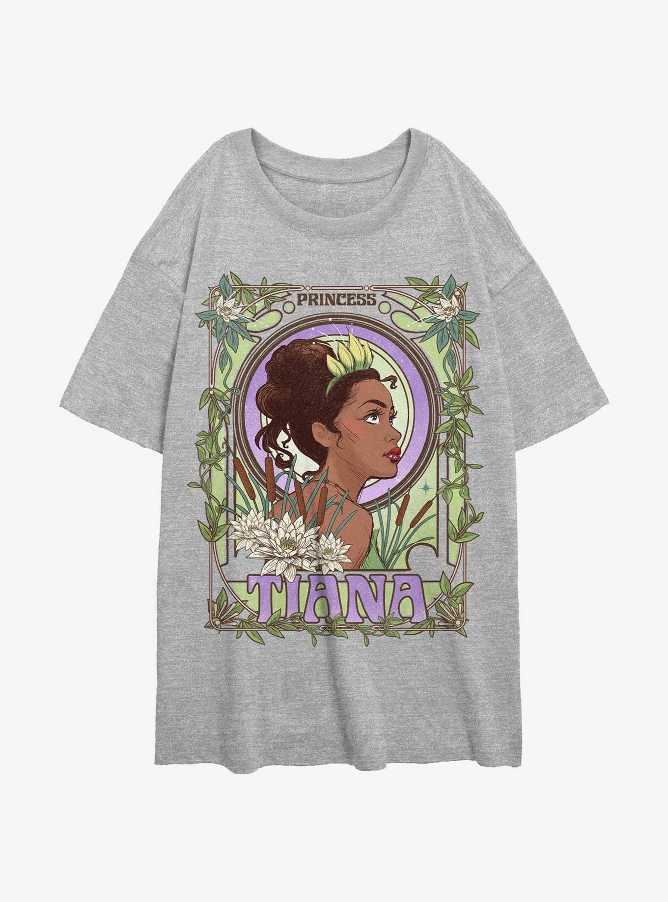 Disney The Princess and the Frog Tiana Nouveau Womens Oversized T-Shirt, , hi-res