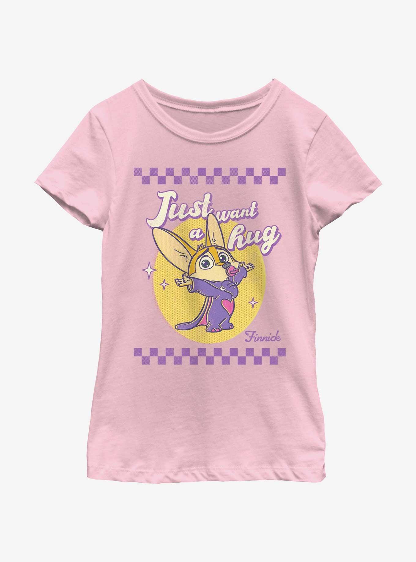 Disney Zootopia Zinnick Just A Hug Youth Girls T-Shirt, , hi-res