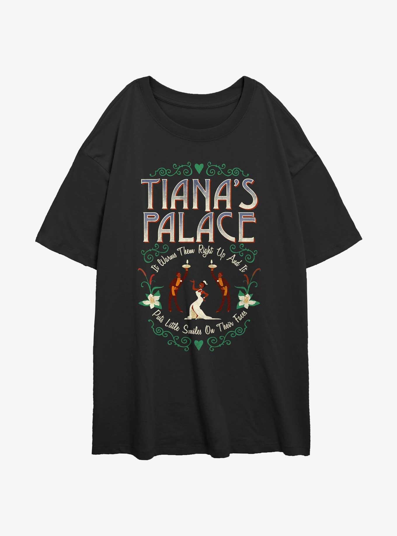 Disney The Princess and the Frog Tianas Palace Womens Oversized T-Shirt, , hi-res