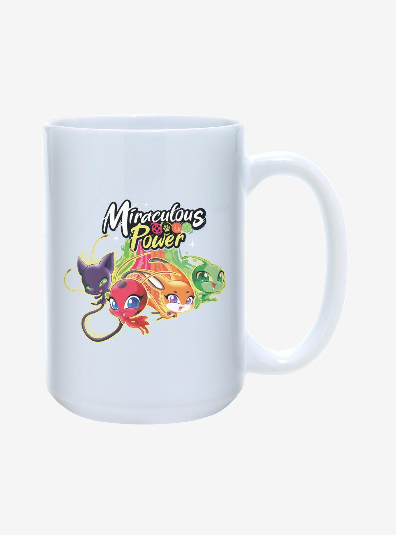 Miraculous: Tales Of Ladybug & Cat Noir Miraculous Power Kwamis 15oz Mug, , hi-res