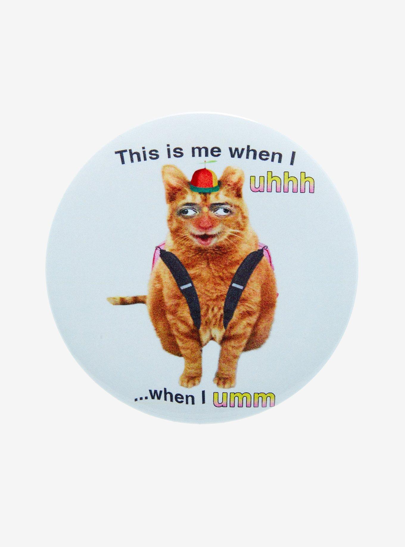 Silly Cat This Is Me 3 Inch Button, , hi-res