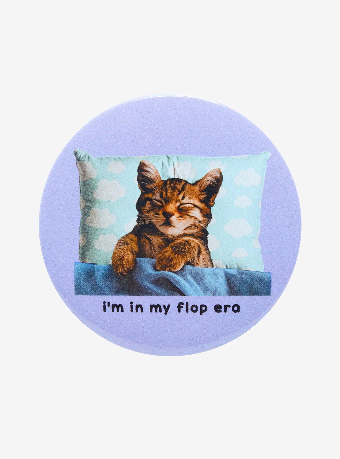 Cat Flop Era 3 Inch Button, , hi-res