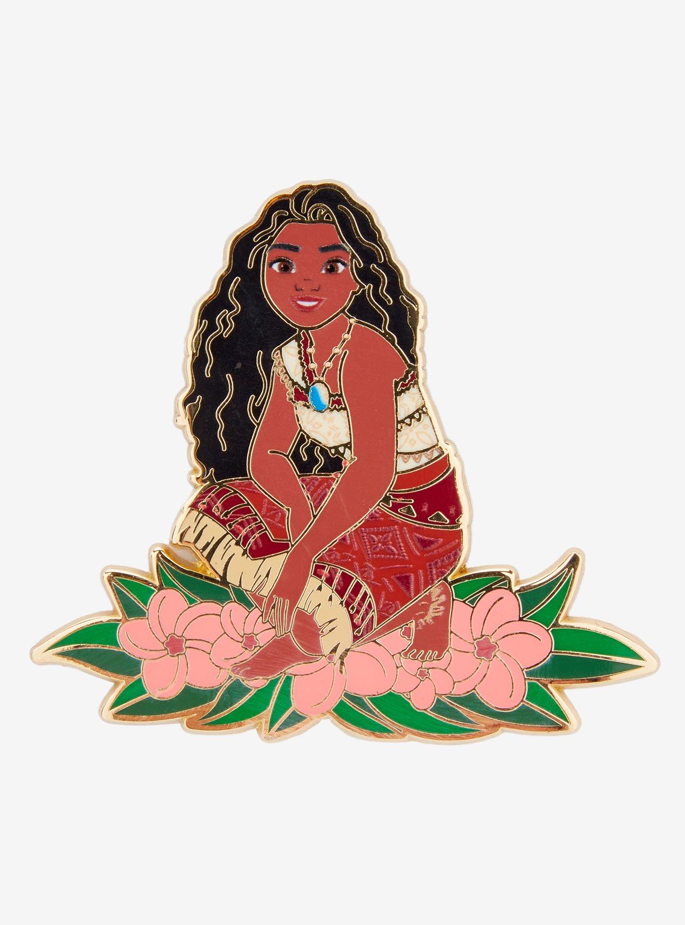 Disney Moana 2 Moana Plumeria Flower Enamel Pin - BoxLunch Exclusive
