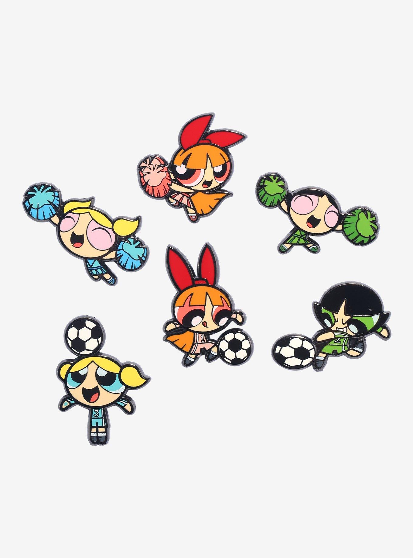 The Powerpuff Girls Figural Multi-Charm Keychain - BoxLunch Exclusive