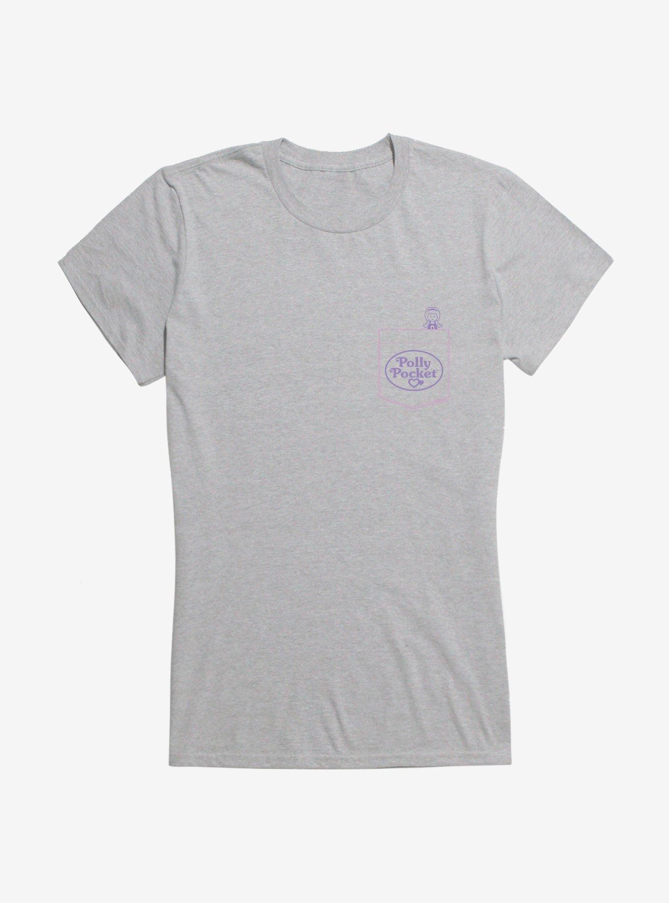 Polly Pocket Faux Pocket Icon Girls T-Shirt