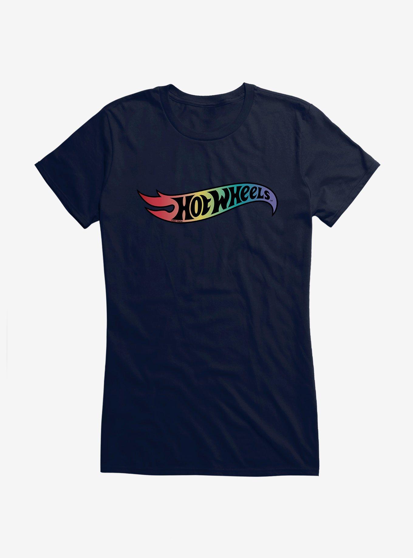 Hot Wheels Pride Rainbow Flag Logo T-Shirt, , hi-res