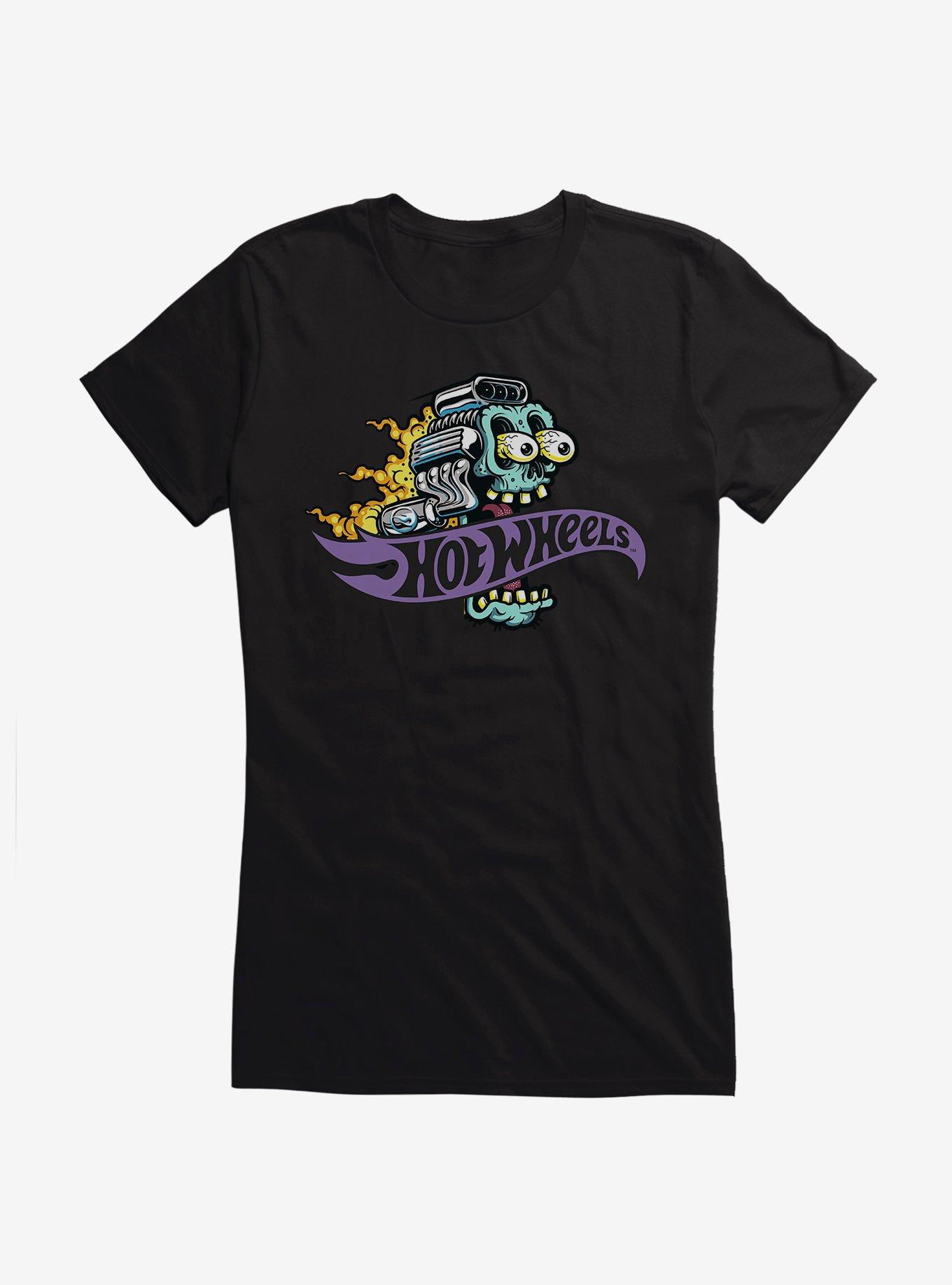 Hot Wheels Motor Head Girls T-Shirt, BLACK, hi-res