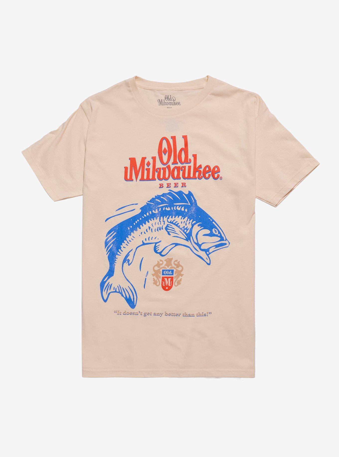 Old Milwaukee Fish T-Shirt, , hi-res