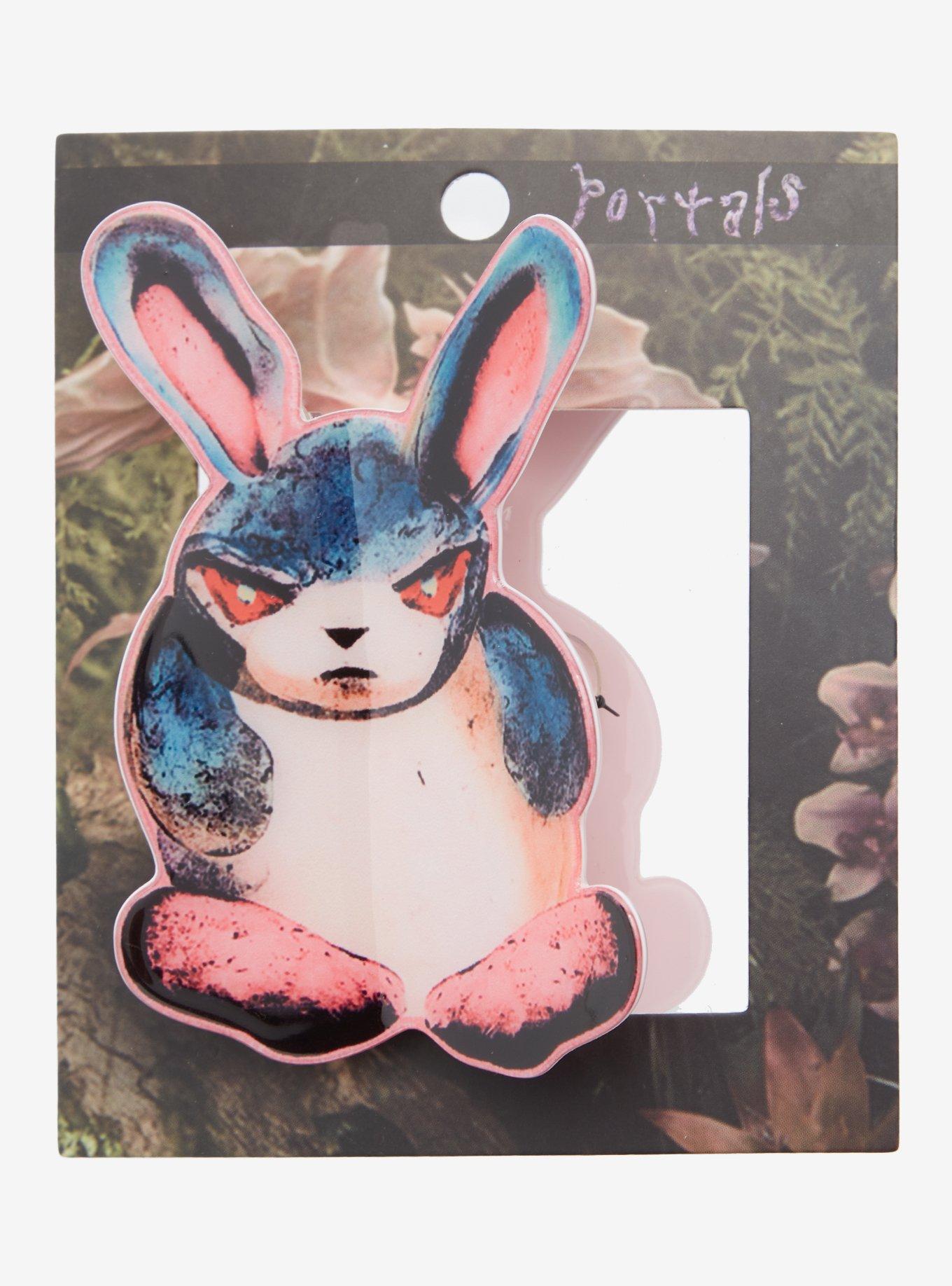 Melanie Martinez Portals Angry Bunny Figural Claw Hair Clip, , hi-res