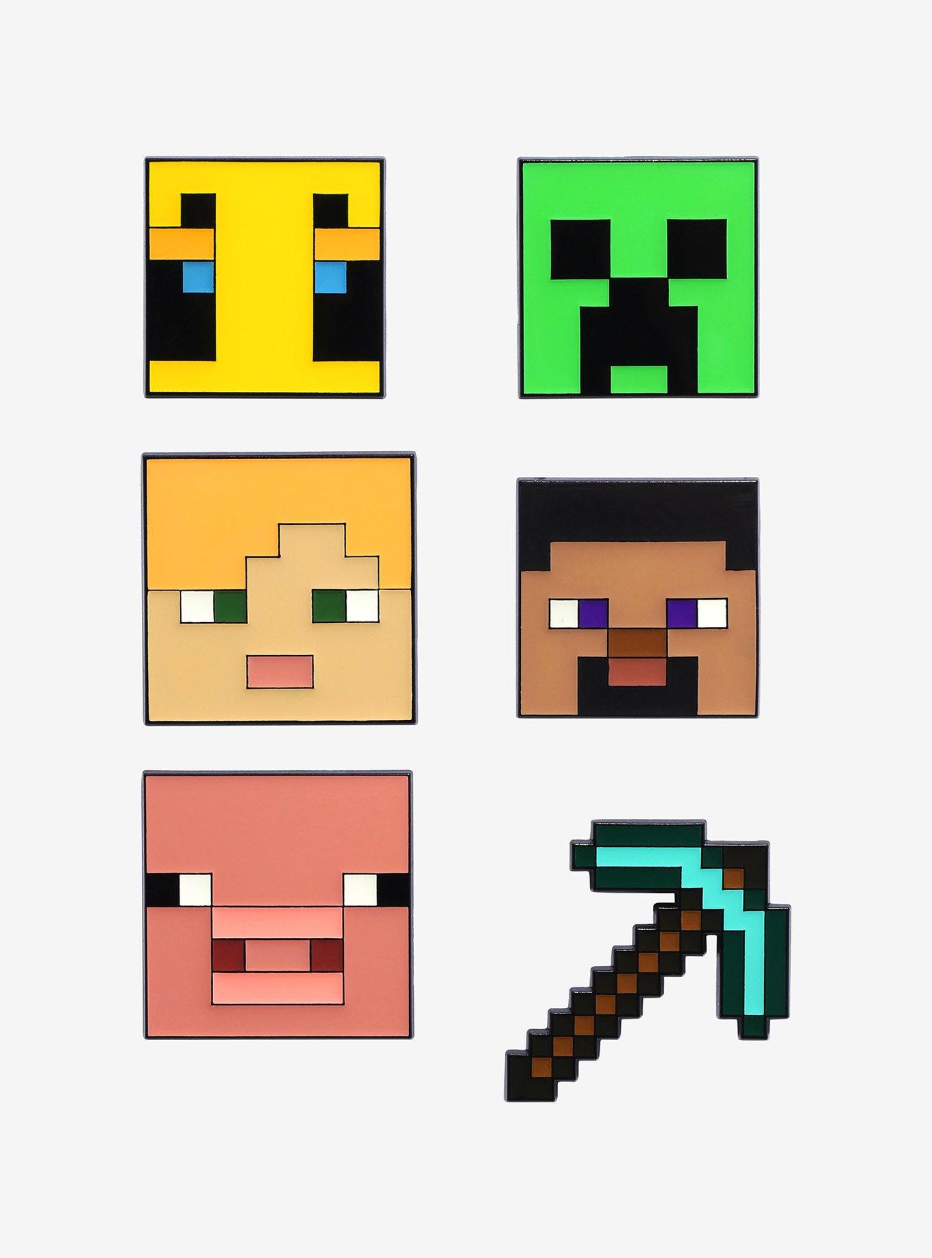 Minecraft Character Blind Box Enamel Pin, , hi-res