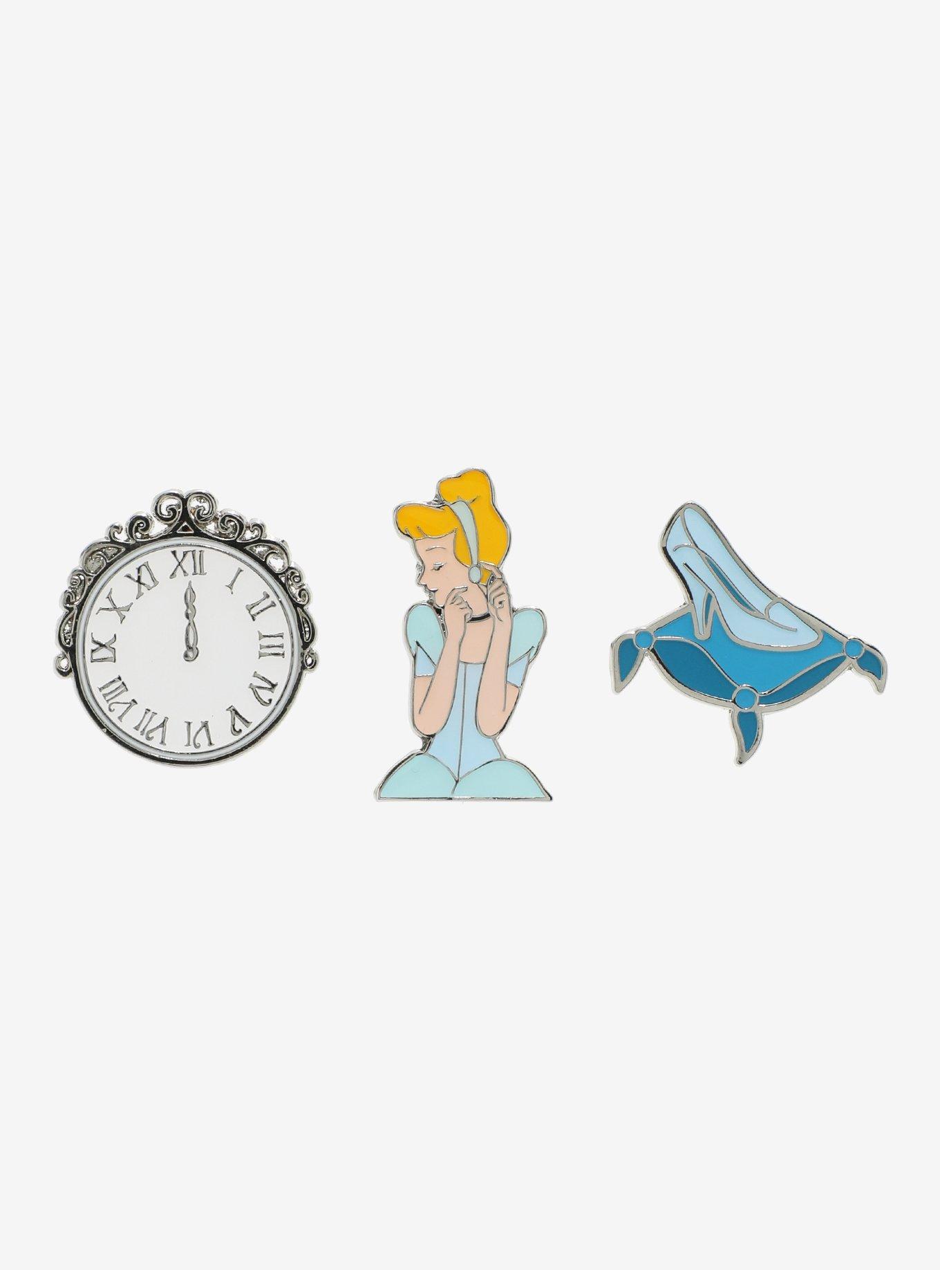 Disney Cinderella Icons Enamel Pin Set, , hi-res