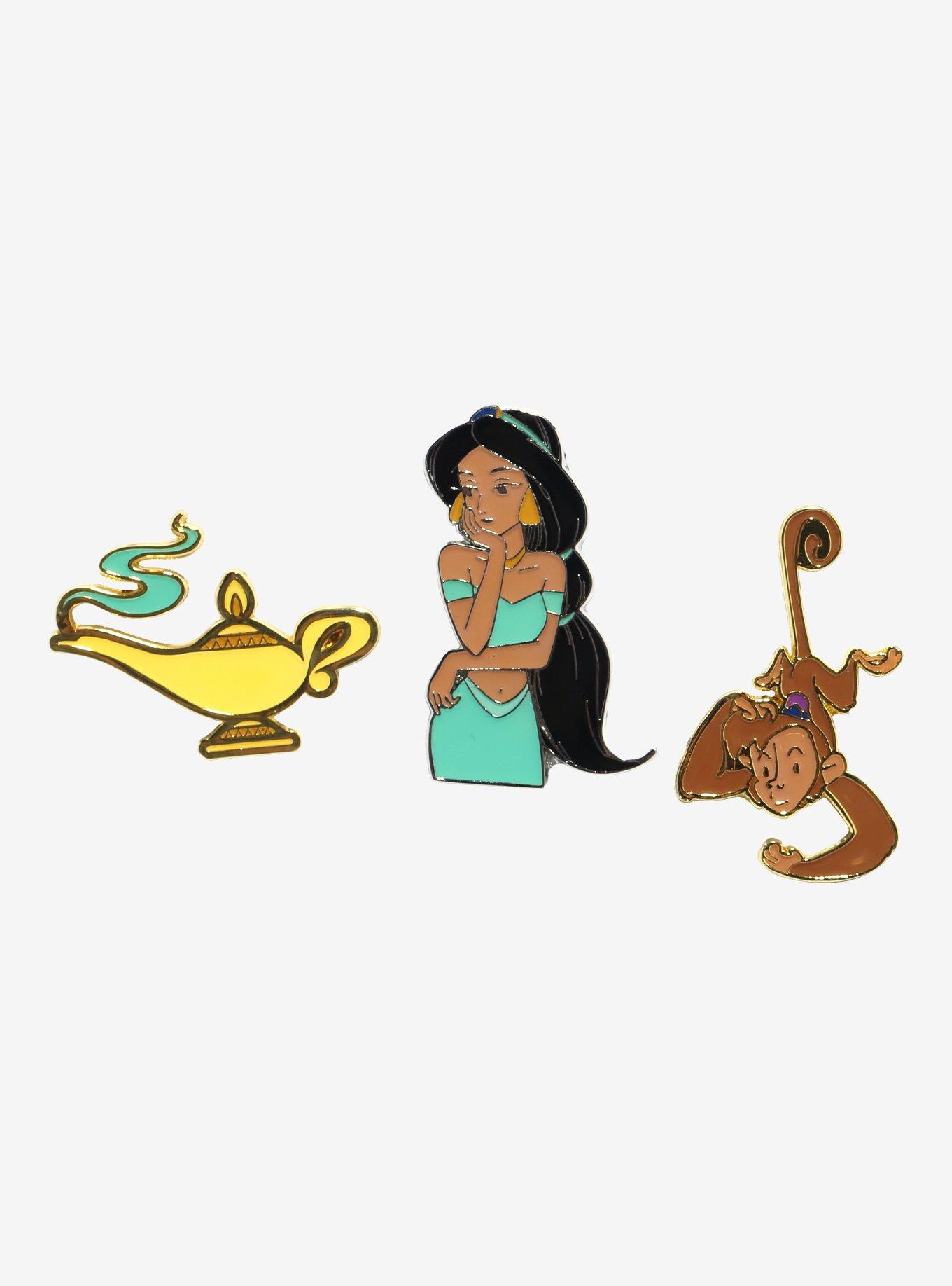 Disney Aladdin Jasmine & Friends Enamel Pin Set, , hi-res