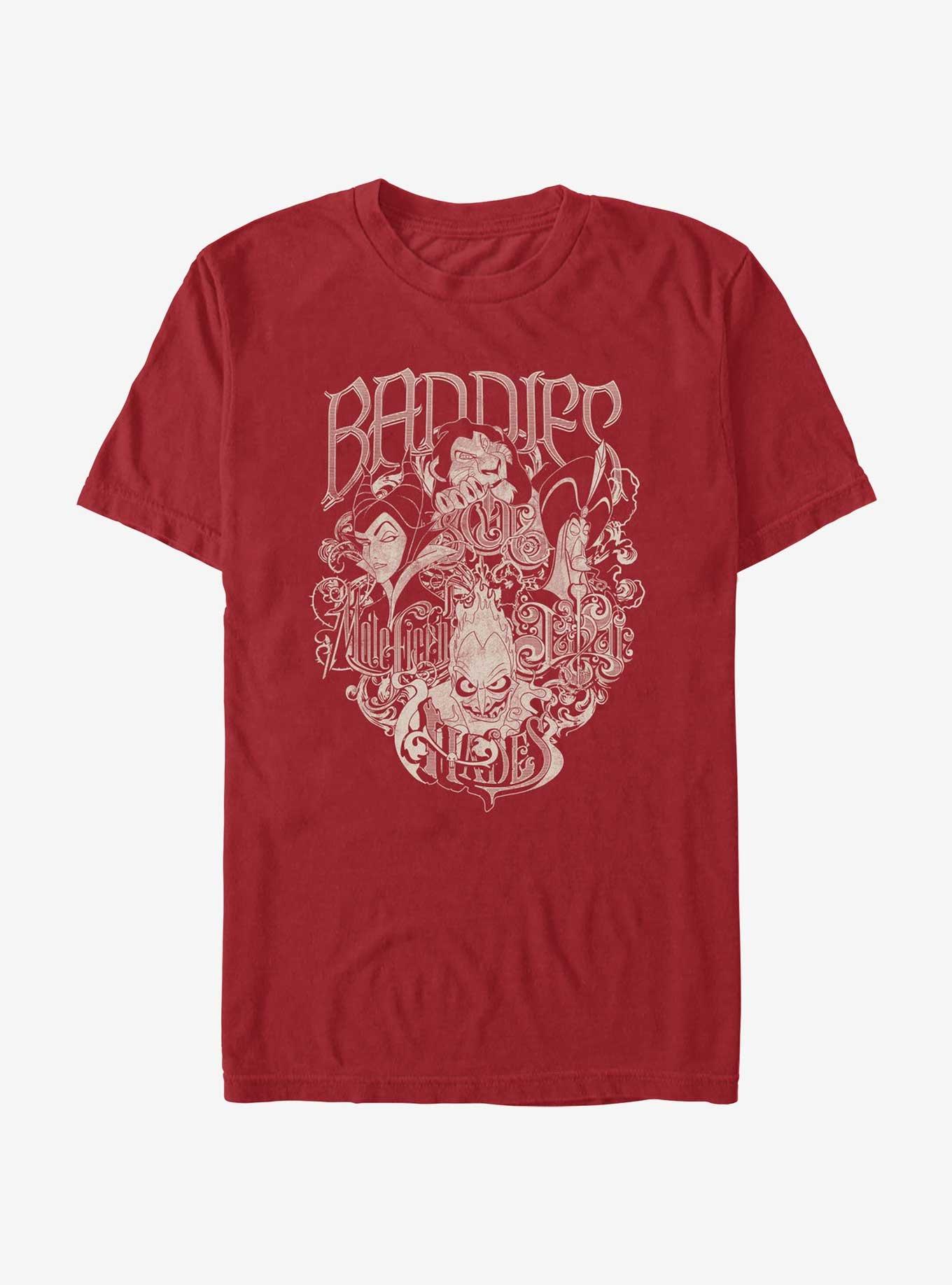 Disney Villains Baddest Baddies T-Shirt, CARDINAL, hi-res