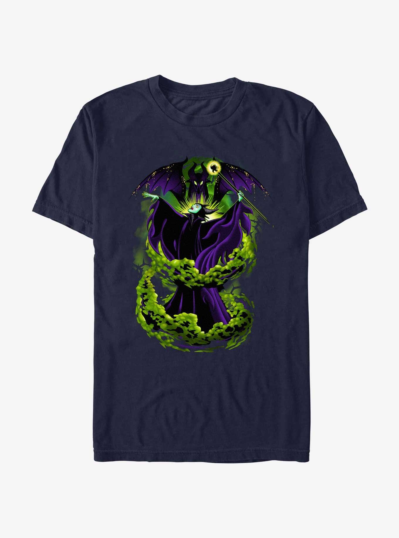 Disney Villains Dis Maleficent Transform T-Shirt, NAVY, hi-res