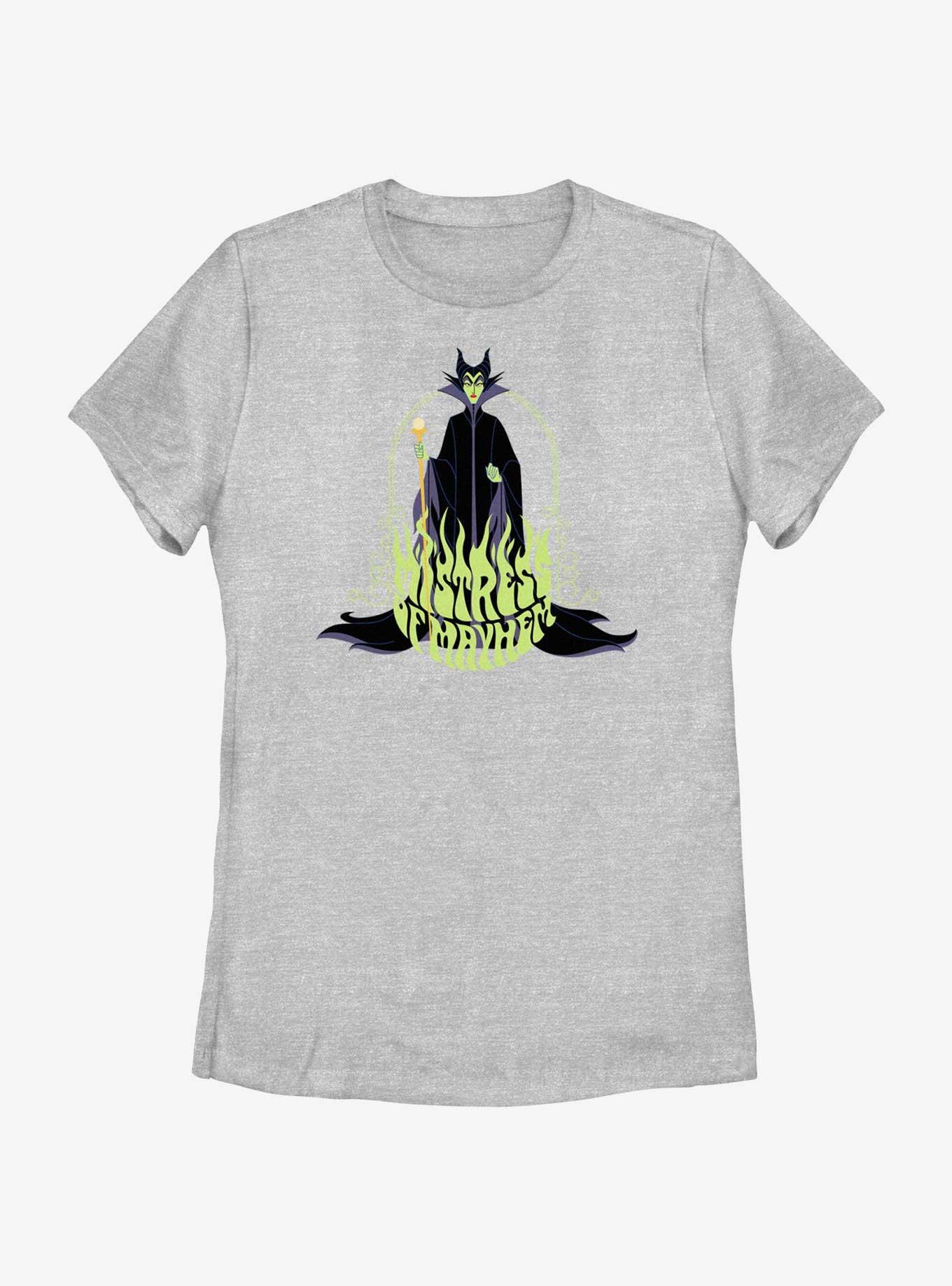 Disney Villains Mistress Of Mayhem Womens T-Shirt, ATH HTR, hi-res