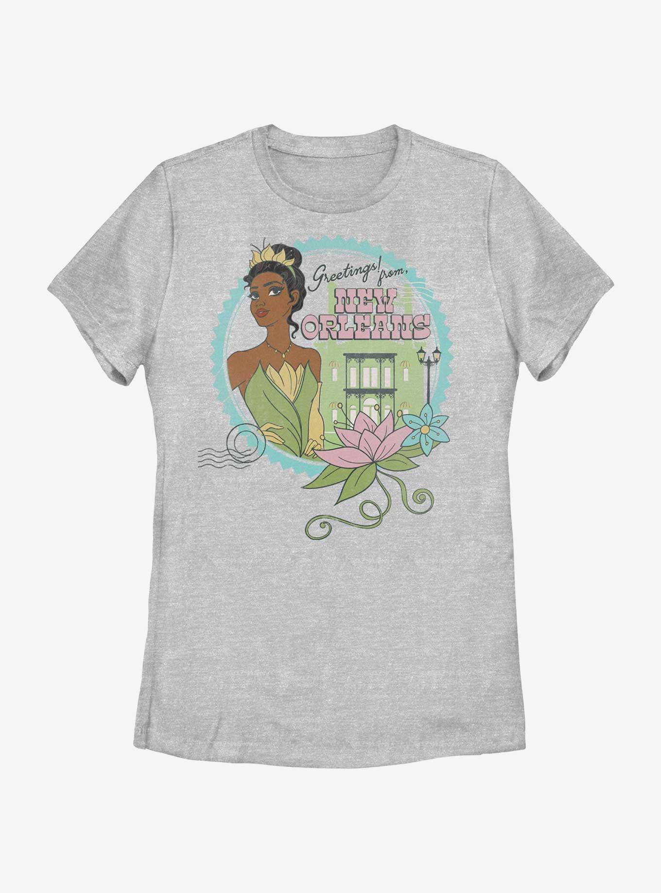 Disney The Princess and the Frog Tiana New Orleans Womens T-Shirt, ATH HTR, hi-res