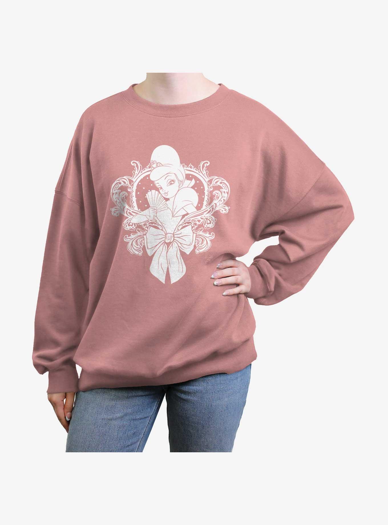 Disney The Princess and the Frog Charlotte La Bouff Fan Womens Oversized Sweatshirt, , hi-res