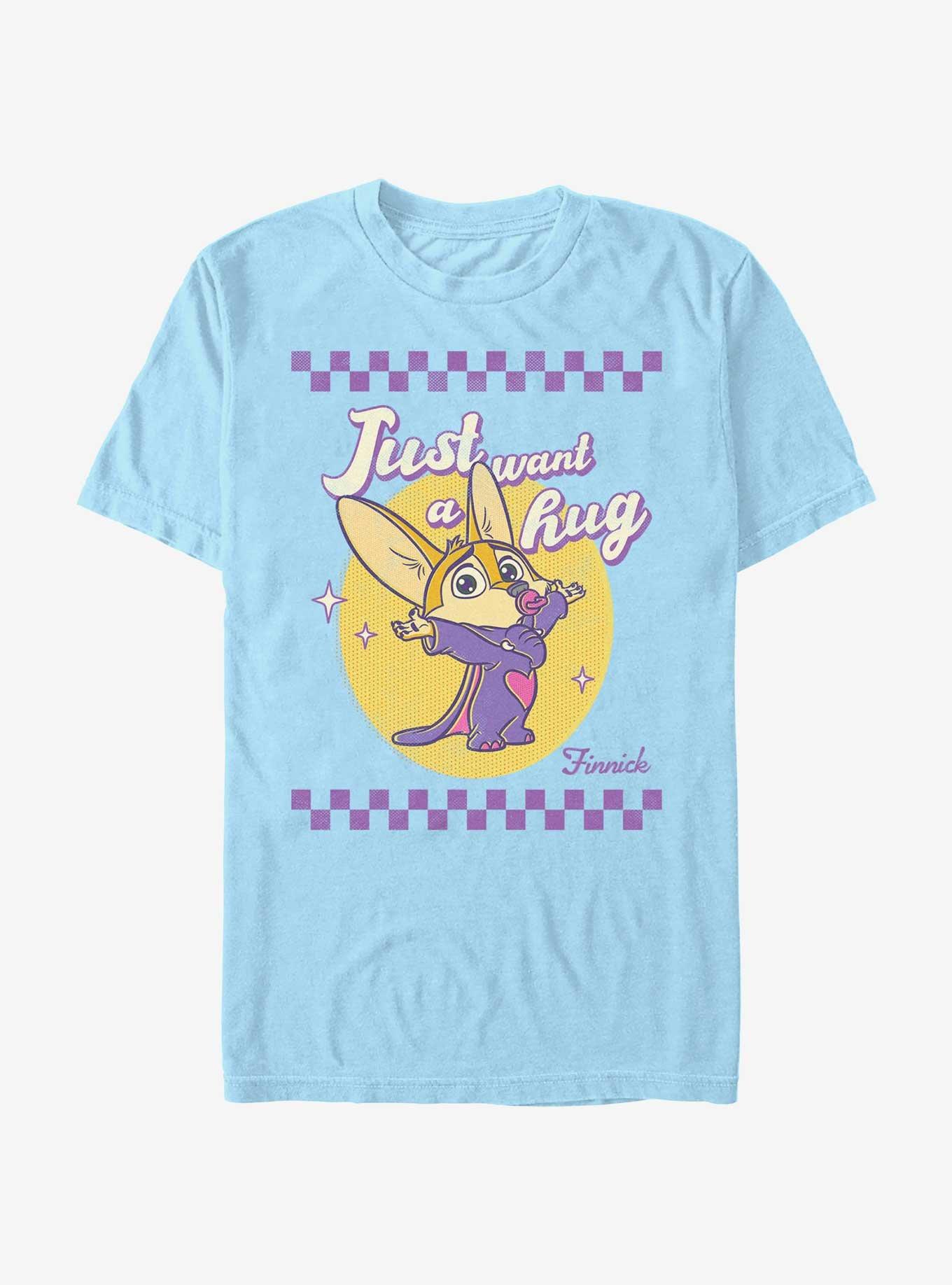 Disney Zootopia Zinnick Just A Hug T-Shirt, LT BLUE, hi-res