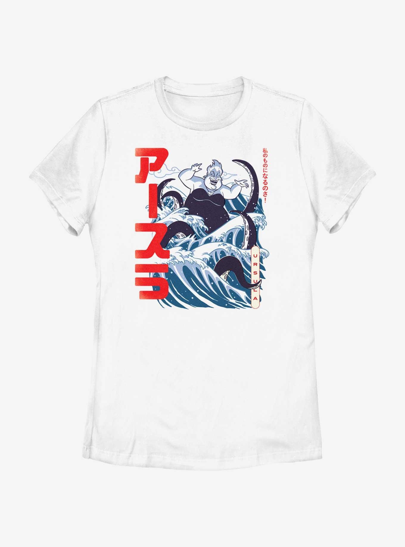 Disney Villains Ursula Sea Witch Womens T-Shirt, WHITE, hi-res