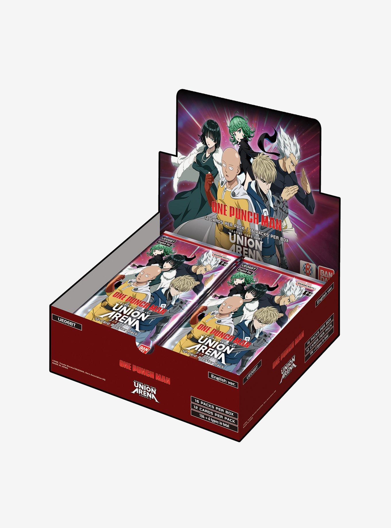 One Punch Man Union Arena Trading Card Game Booster Pack, , hi-res