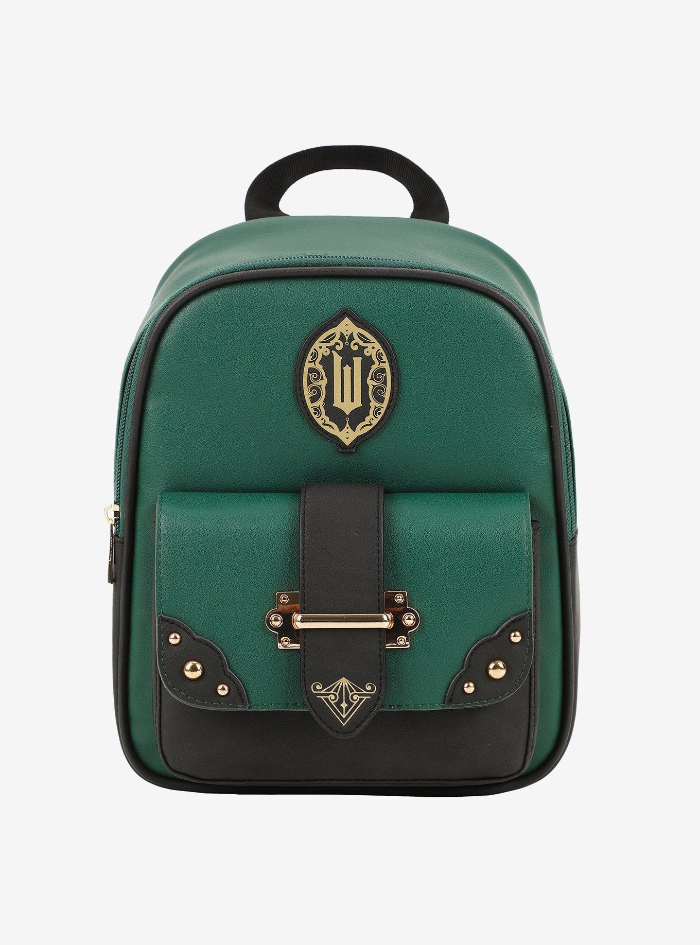 Wicked Green & Black Buckle Mini Backpack, , hi-res