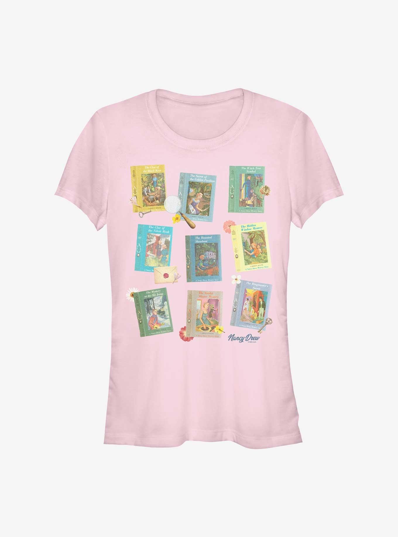 NULL Nancy Drew Mystery Books Girls T-Shirt