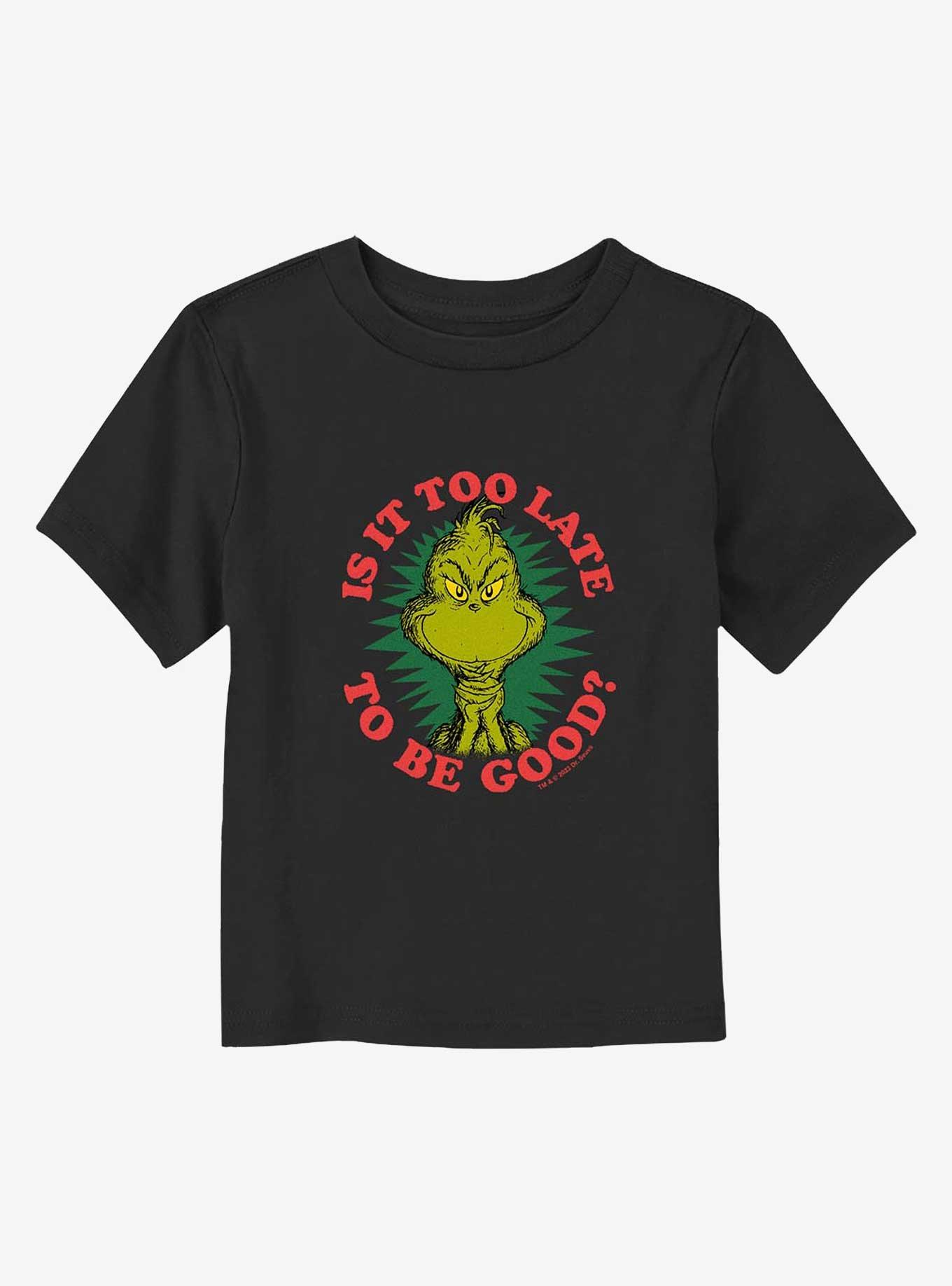 Dr Seuss Too Late Toddler T-Shirt, , hi-res