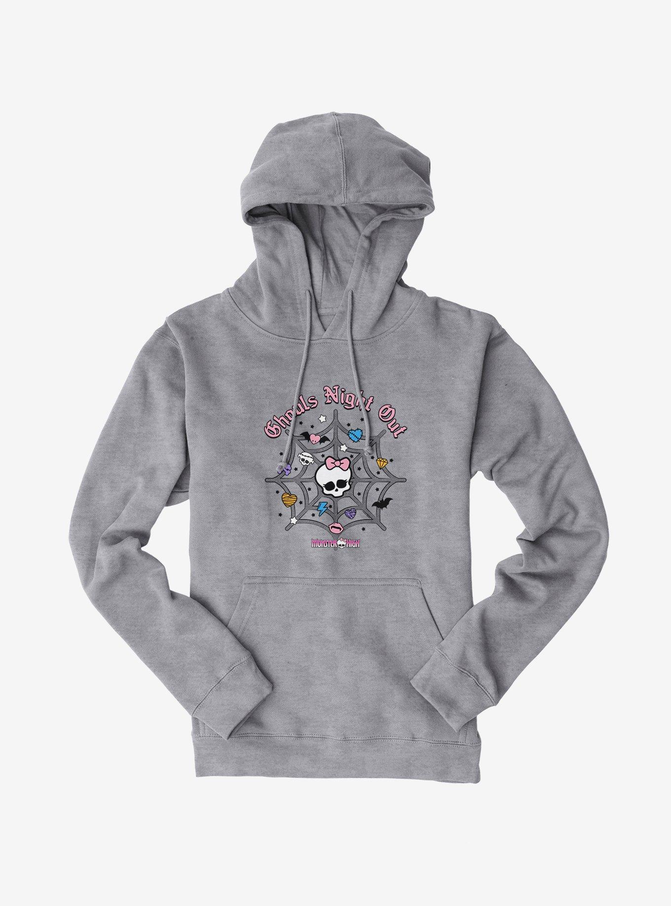 Monster High Color Ghouls Night Out Spiderweb Hoodie, , hi-res