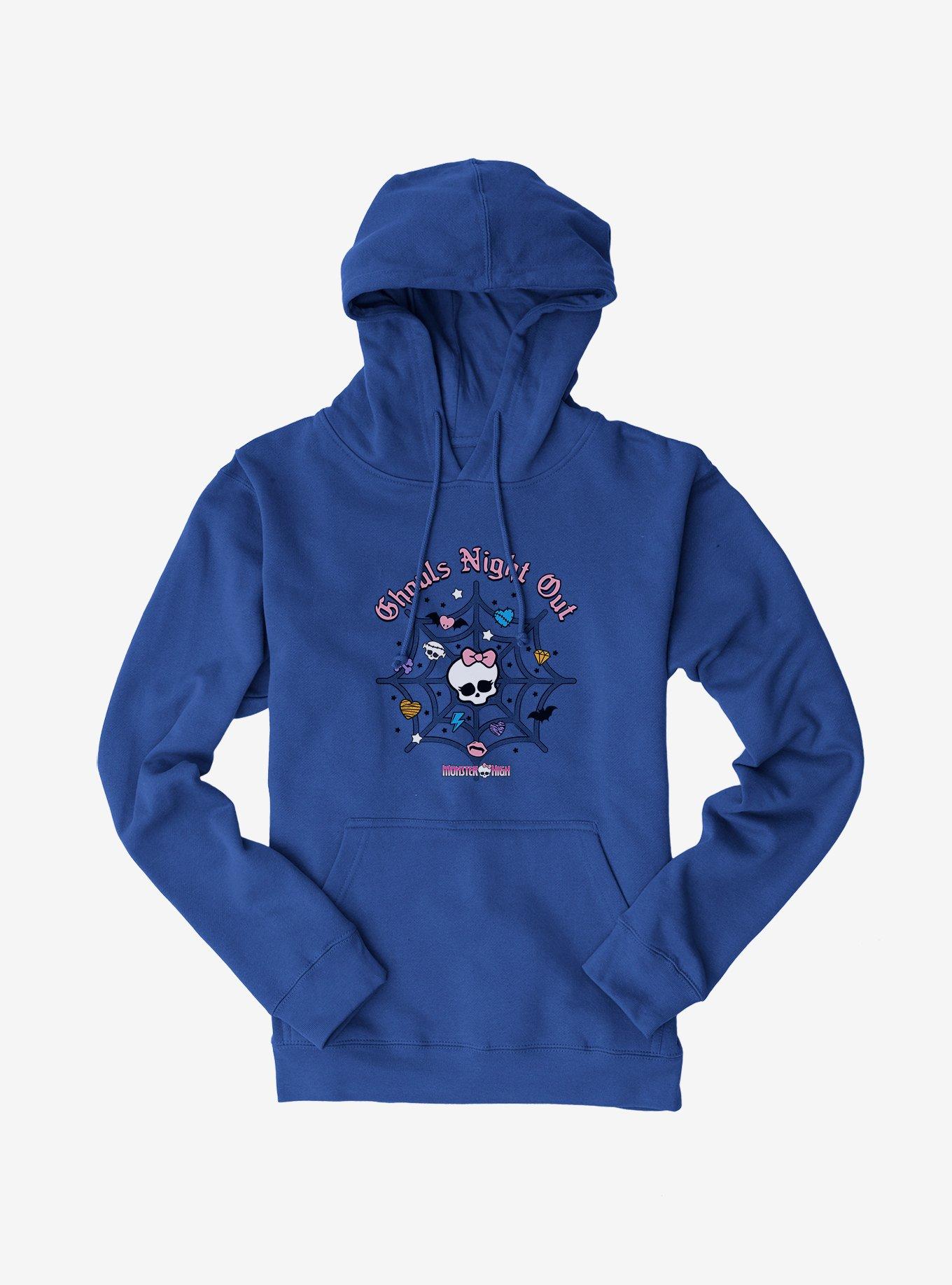 Monster High Color Ghouls Night Out Spiderweb Hoodie