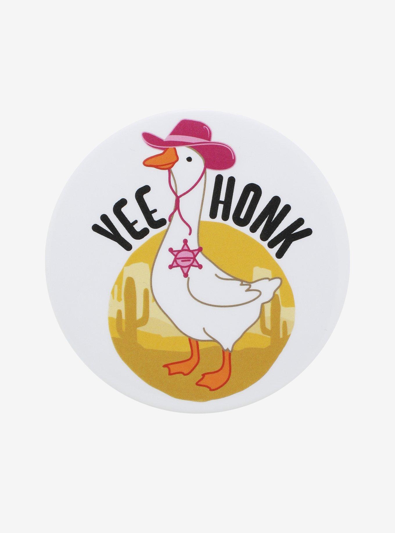 Goose Yee Honk 3 Inch Button, , hi-res