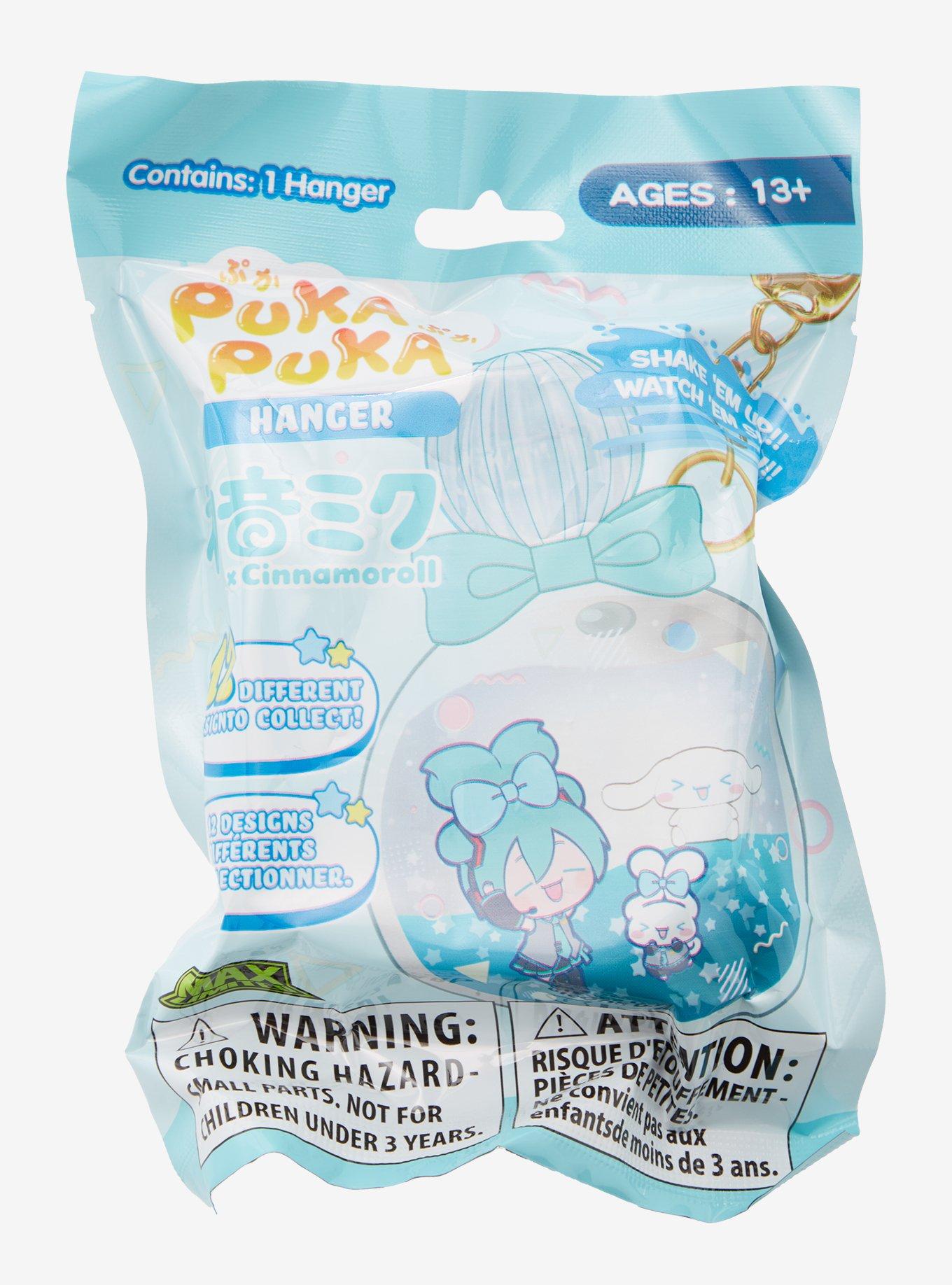 Puka Puka Hatsune Miku X Cinnamoroll Blind Bag Liquid Key Chain