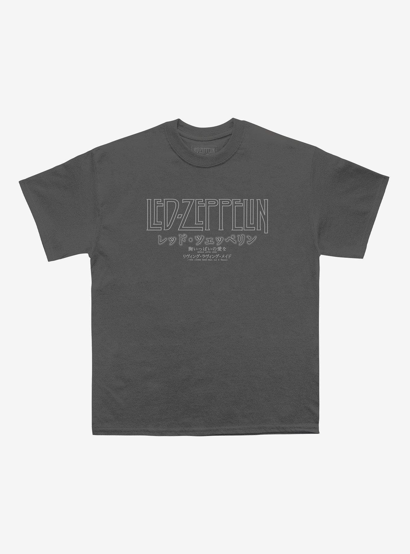 Led Zeppelin Japanese Text Two-Sided T-Shirt, , hi-res