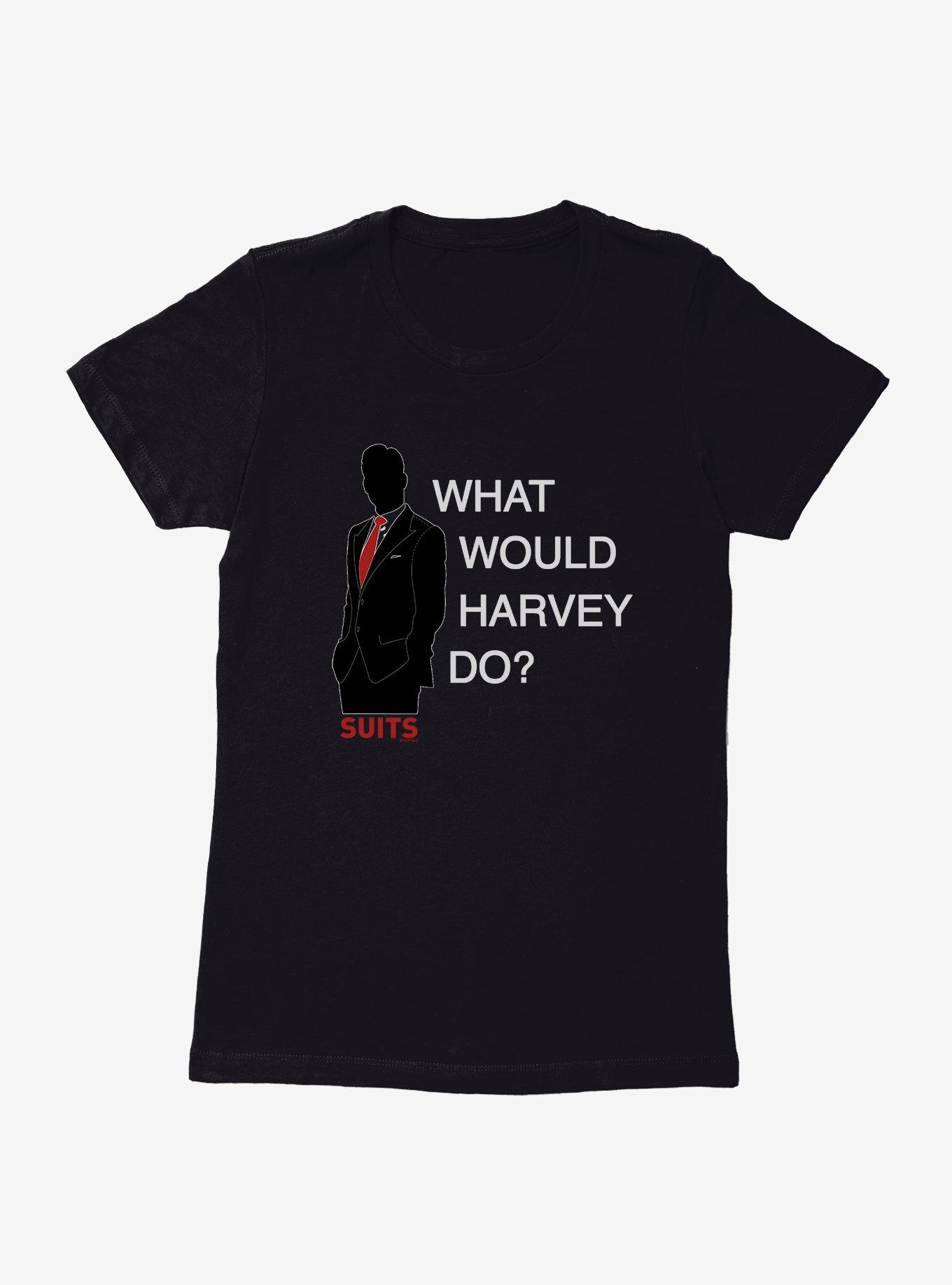 Suits What Would Harvey Do? Womens T-Shirt, , hi-res
