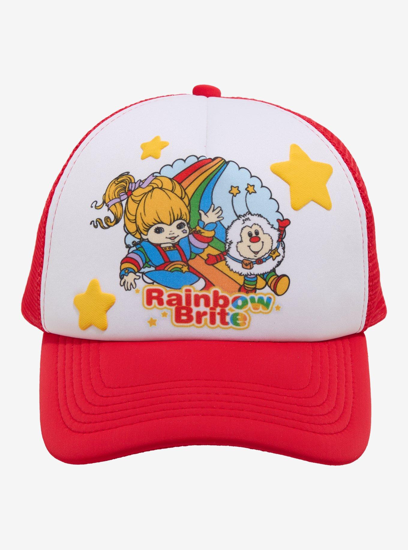 Rainbow Brite Puff Star Trucker Hat, , hi-res