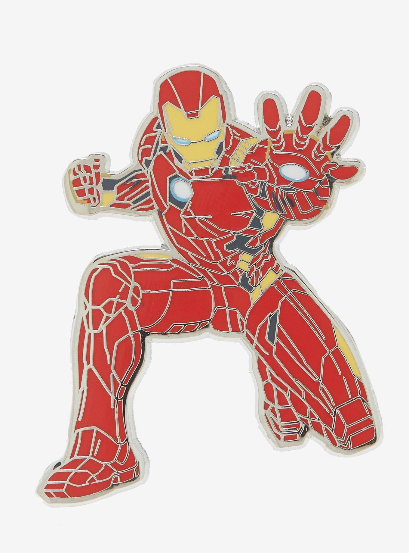 Marvel Avengers Iron Man Enamel Pin, , hi-res