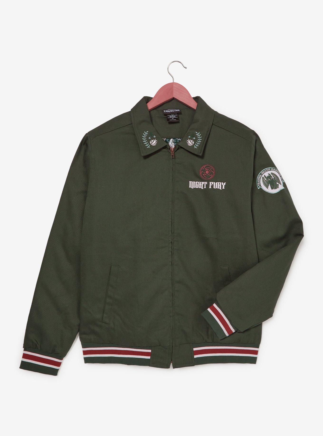 DreamWorks How To Train Your Dragon Night Fury Icons Jacket - BoxLunch Exclusive, , hi-res