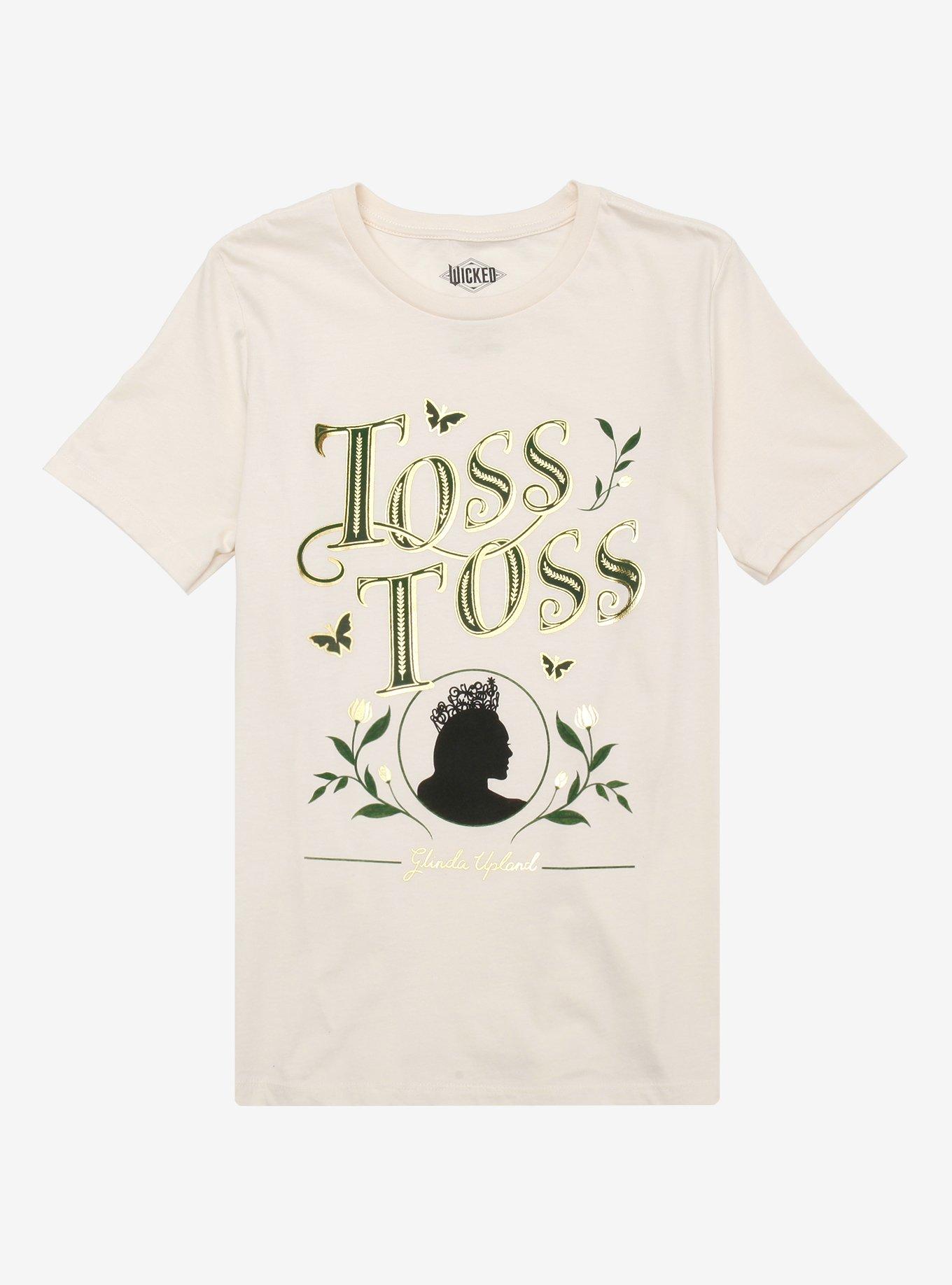 Wicked Glinda Toss Toss Foil Girls T-Shirt, , hi-res