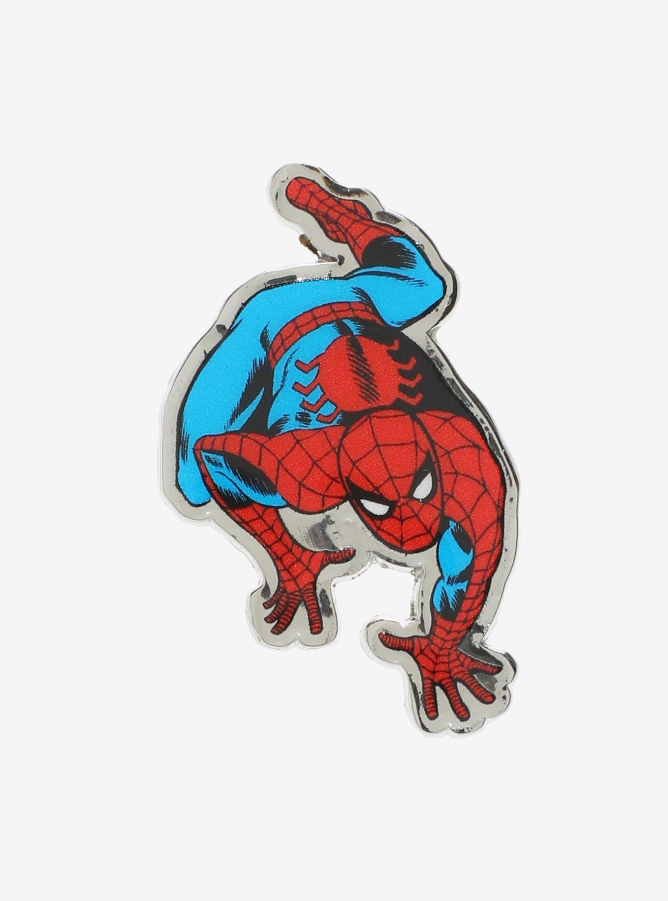 Marvel Spider-Man Crawl Enamel Pin, , hi-res