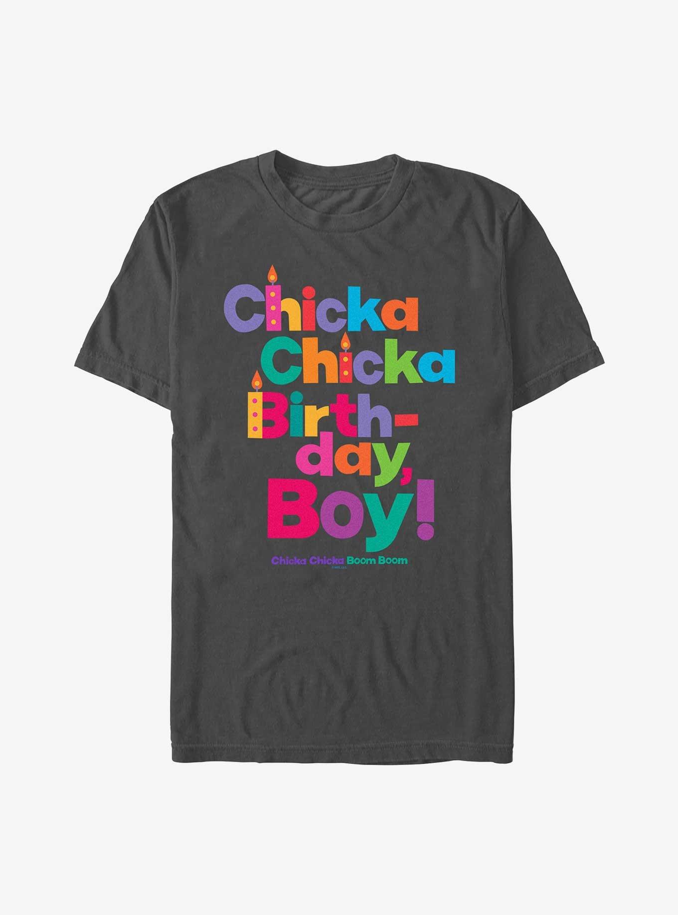 NULL Chicka Chicka Boom Boom Birthday Boy T-Shirt