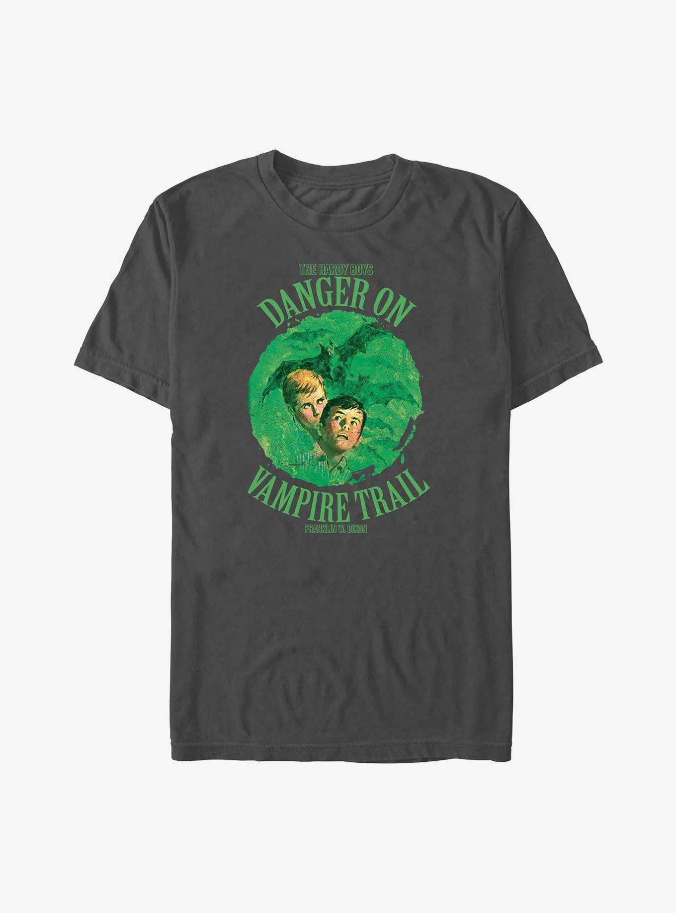 Hardy Boys Danger On Vampire Trail T-Shirt, CHARCOAL, hi-res