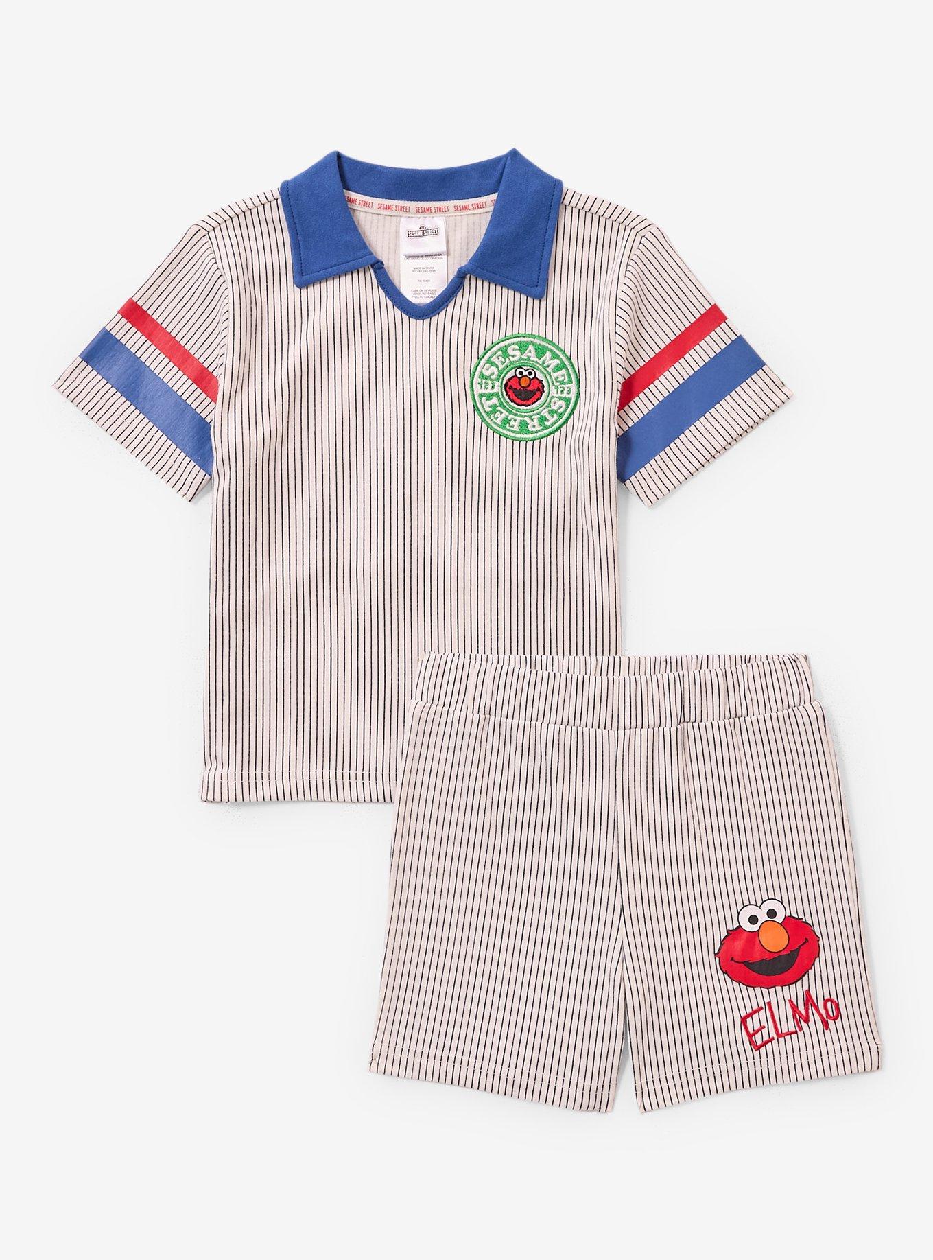 Sesame Street Elmo Toddler Shirt and Shorts Set — BoxLunch Exclusive, , hi-res