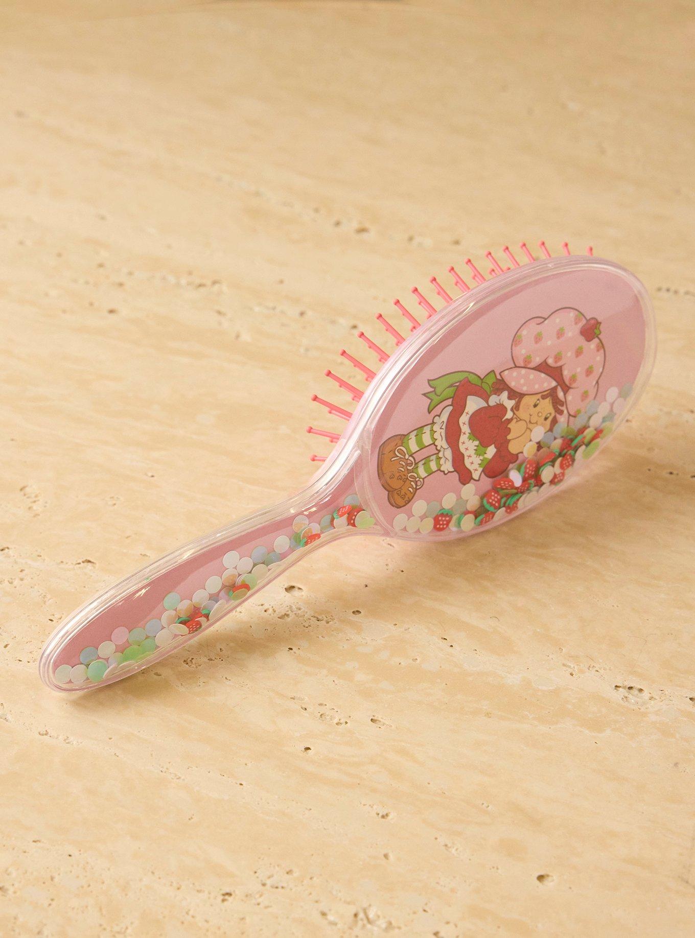 Strawberry Shortcake Confetti Hairbrush — BoxLunch Exclusive, , hi-res