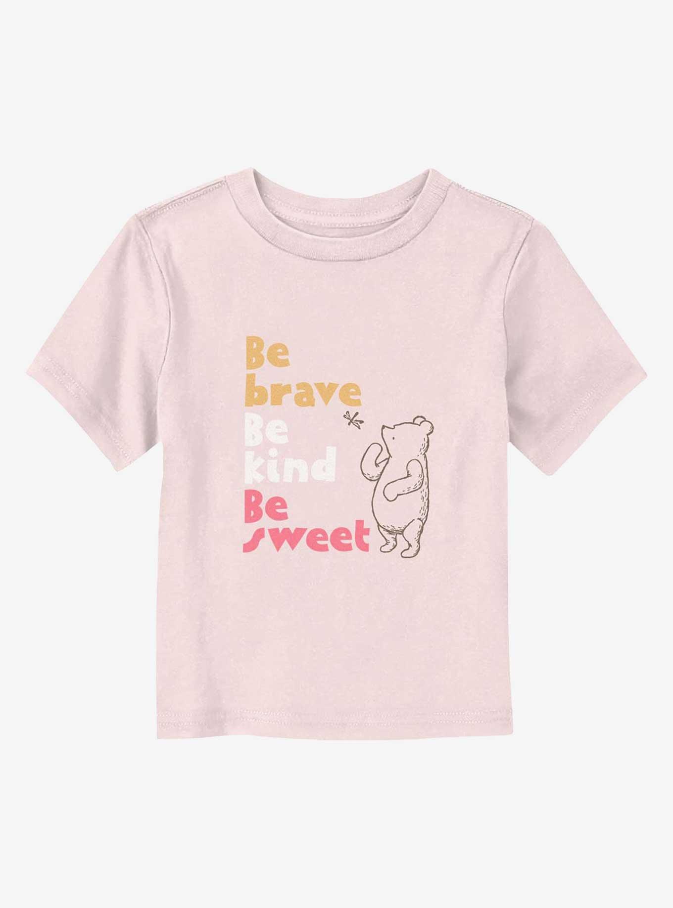 Disney Winnie The Pooh Be Brave Kind Sweet Toddler T-Shirt, , hi-res