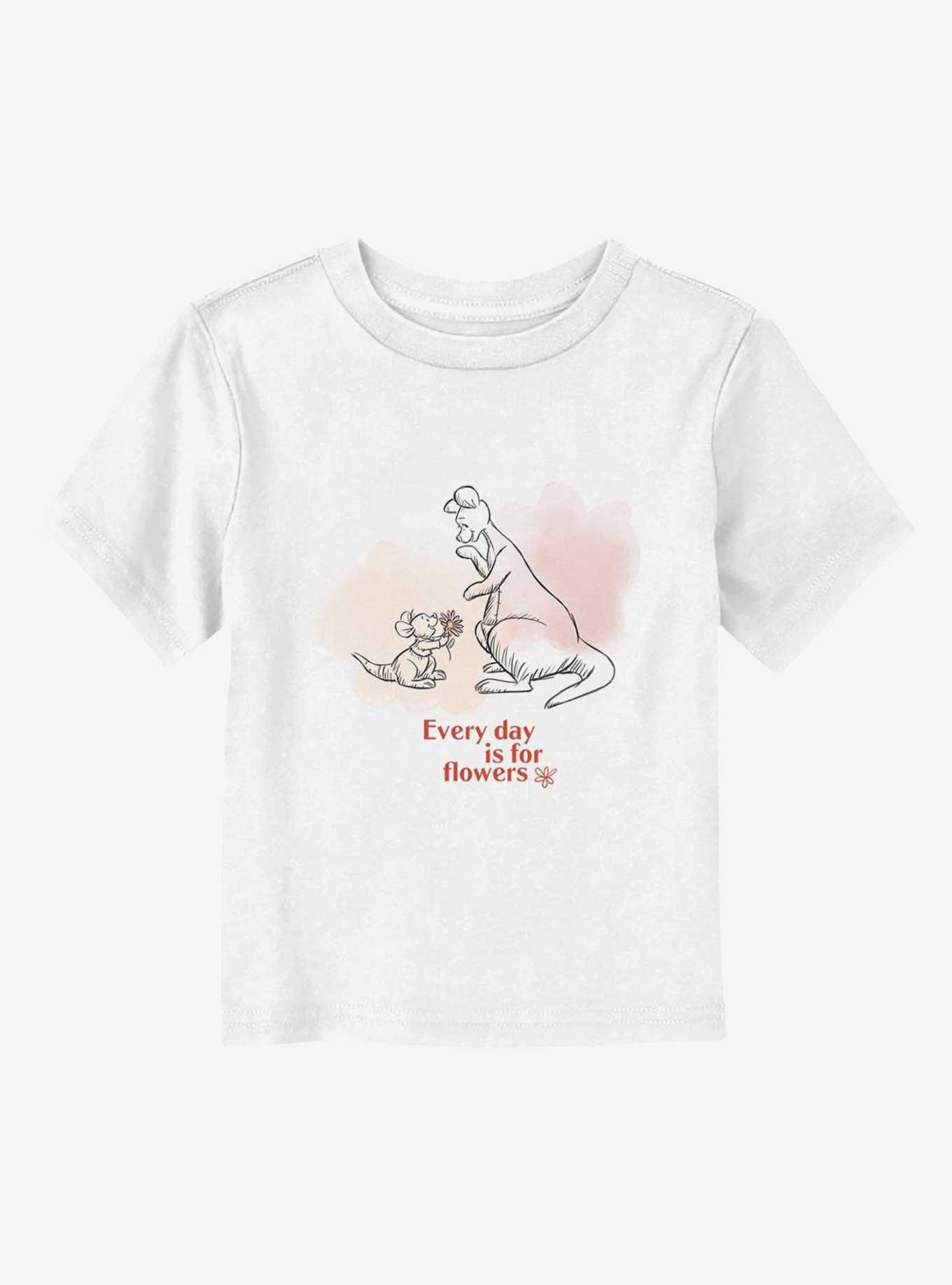 Disney Winnie The Pooh Every Day Is For Flowers Toddler T-Shirt, , hi-res