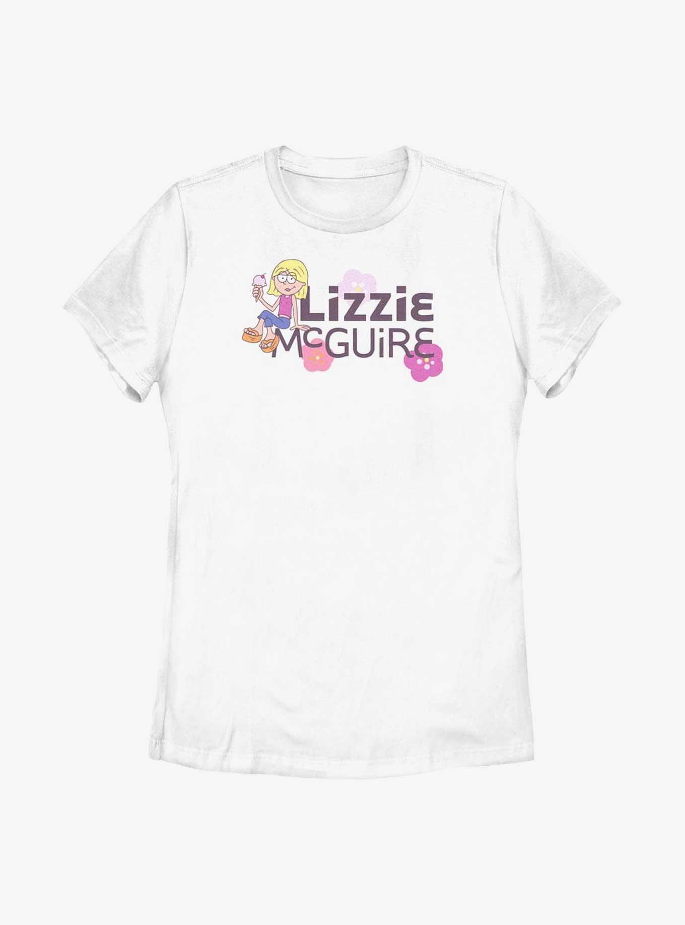 Disney Lizzie McGuire Logo Pop Womens T-Shirt, , hi-res